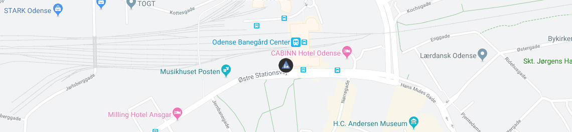 Danhostel Odense City på Google kort
