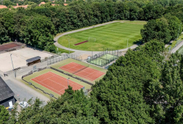 Tennisbaner og sportsanlæg tæt på Danhostel Tønder Byferie