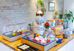 Morgenmad på Danhostel Rønde