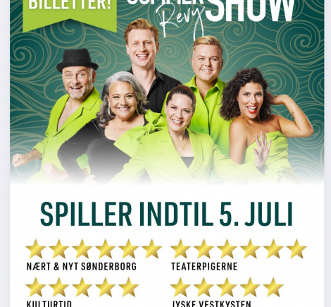 Sønderborg Sommerrevy – grin med fra maj til juli!
