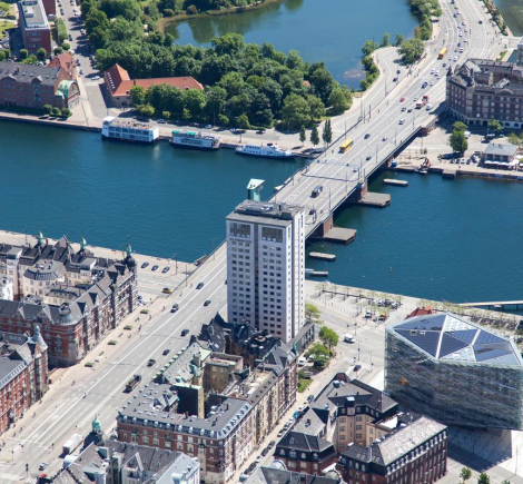 COpenhagen city fra luften / København fra luften 