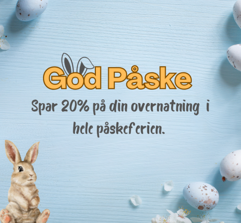 Påsketilbud hos Danhostel Skagen – spar 20 % på dit ophold
