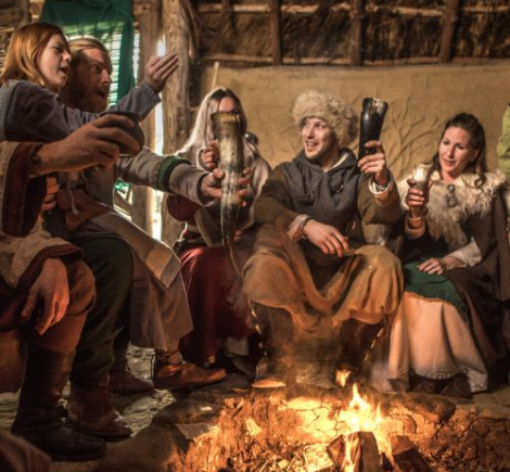 I vikingernes fodspor - Vikingermarkeder mm rundt i Danmark 