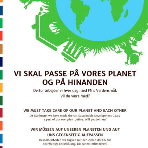 FN verdensmål plakat