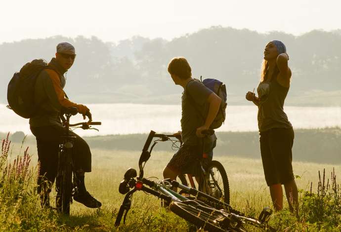 Cykelgruppe aktiv ferie Danhostel
