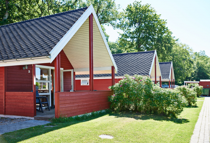 Hytter hos Danhostel SKanderbog 