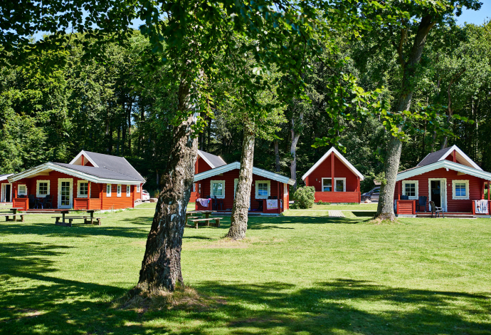 Hytter hos Danhostel SKanderbog 