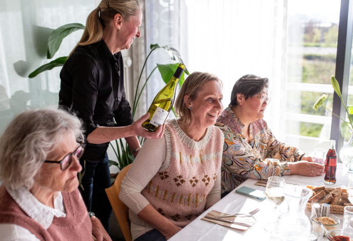 Hold rund fødselsdag, konfirmation, bryllup eller familiefest på Toppen af Ebeltoft 