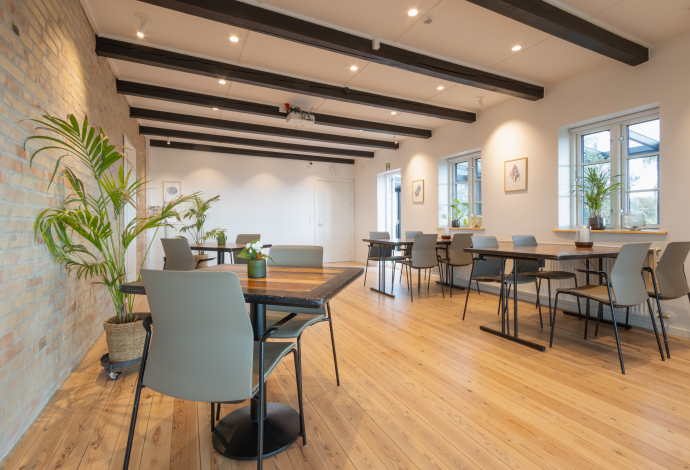 Fællesrum på Danhostel Rønde