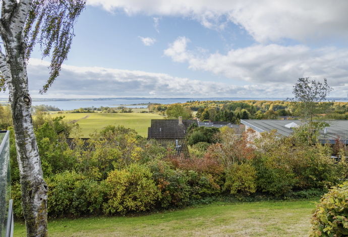 Udsigt på Danhostel Rønde