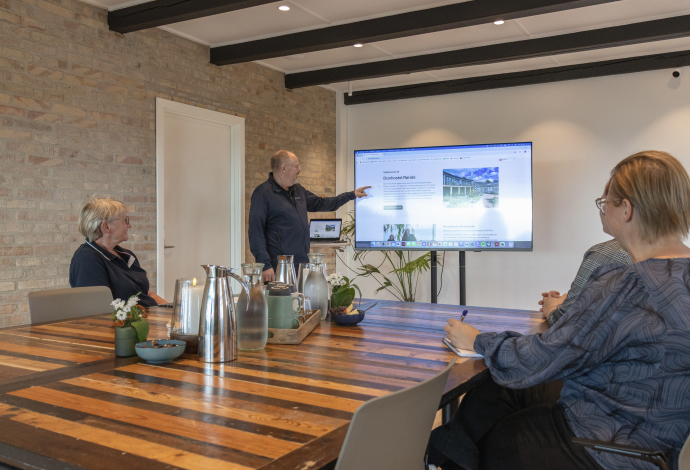 Fællesrum på Danhostel Rønde