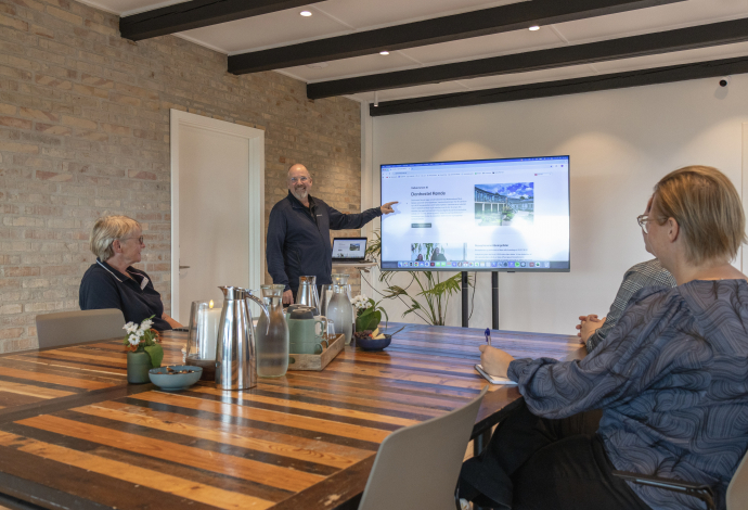 Mødelokale på Danhostel Rønde