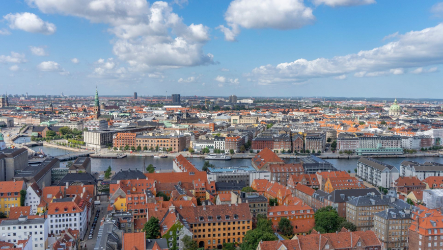 Copenhagen from above 